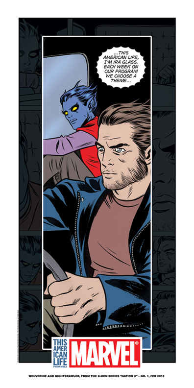This American Life / X-Men poster